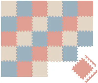 Immagine prodotto di 27 pezzi tappetino gioco baby puzzle mat 30x30 gattonare tappetino pavimento asilo nido