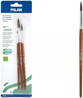 Produktbild von Pędzle nr 2, 8, 12 seria 101 MILAN