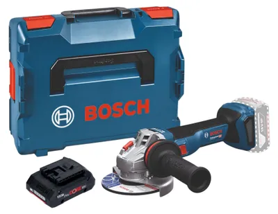 Zdjęcie produktu dla Akumulatorowa szlifierka kątowa Bosch GWS 18V-11 Professional 18 V 125 mm bezszczotkowa + L-Boxx ( 06019N4102 ) - bez akumulatora, bez ładowarki