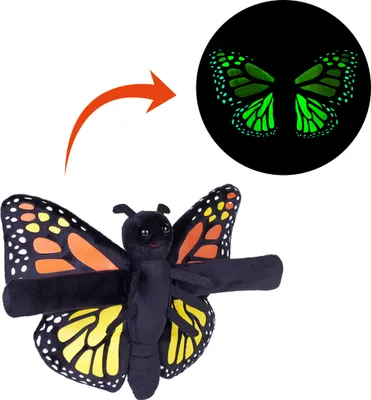 Produktbild von Wild Republic - Kuscheltier - Huggers - Glow Schmetterling