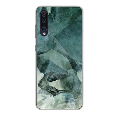 Produktbild von MuchoWow® Handyhülle Schutzhülle Hülle für Samsung Galaxy A50 Kristall - Naturstein - Luxus Silikon Softcase Handy Hülle - Mobiltelefonhülle