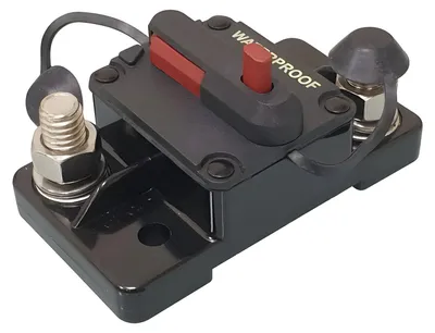 Produktbild von Thermoschalter 50 – 250A, max. 48V, Schutzschalter für Ankerwinde Bugschraube Gangway Boot Yacht Größe: 150 Ampere