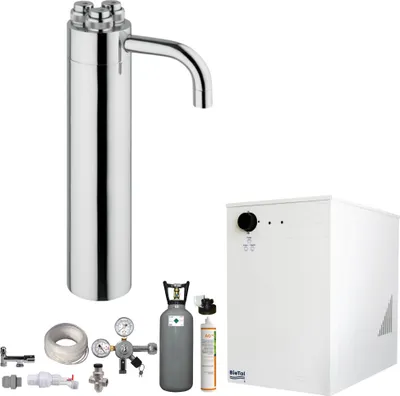 Produktbild von Tafelwassergerät BieTal BT-30U Kühlung Schanksäule Puls 335 Filter 6Kg CO2
