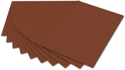Productafbeelding van folia Fotokarton, (B)500 x (H)700 mm, 300 g/qm, schokobraun