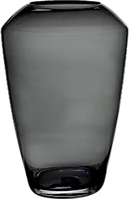 Produktbild von Maison Péderrey Vase Mundgeblasenes Glas Schwarz D 25 cm H 36 cm
