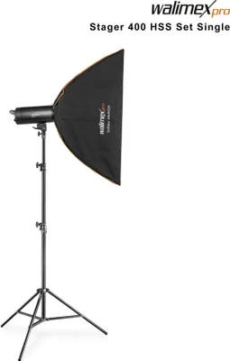 Obrázok produktu pre Walimex pro Stager 400 HSS Set Single