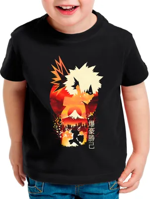 Produktbild von style3 Katsuki Bakugou Kinder T-Shirt superhero japan acade mia manga