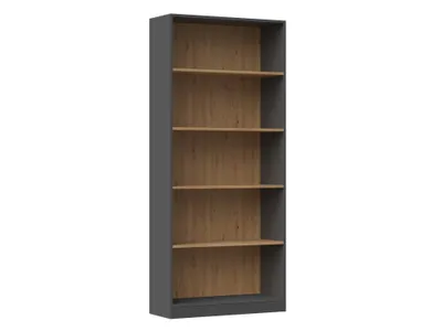 Produktbild von Bücherregal Stefan 80 cm Artisan-Eiche und Anthrazit