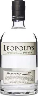 Produktbild von Leopold's Small Batch Gin 40% Vol. 0,7l