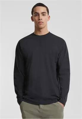 Obrázek produktu pro Pánské tričko s dlouhým rukávem Urban Classics Basic Longsleeve black - 5XL