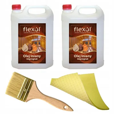 Obrázek produktu pro Lněný olej na dřevo 10l Flexol ochrana přírody