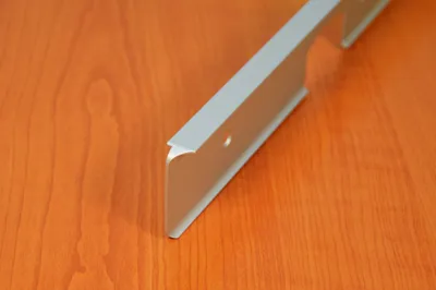 Produktbild von 1 Stück IHC Abschlussleiste Eckleiste Winkelleiste Eckig Arbeitsplatte Aluminium Leiste 38mm
