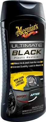 Produktbild von Meguiar's® Ultimate Black Plastic Restorer G15812EU, 12 oz (355 ml) Bottle, 6/CV