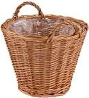 Produktbild von Weiden Pflanzkorb 30 cm mit Folie