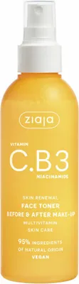 Obrázek produktu pro Ziaja Pleťové tonikum Vitamin C.B3 Niacinamide (190ml), 101451