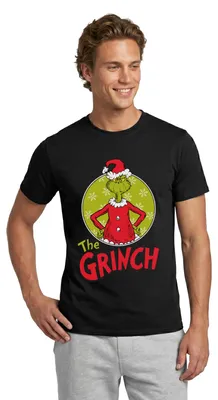 Produktbild von Spreadshirt Der Grinch Logo The Grinch Männer T-Shirt, XL, Schwarz