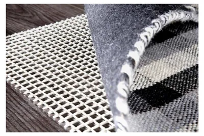 Produktbild von Teppich Antirutschmatte - rutschfeste Unterlage zur Verhinderung des Verrutschens von Teppichen - Antirutschunterlage 60 x 120 cm, Weiß