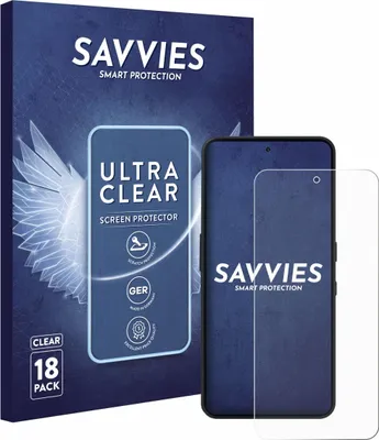 Produktbild von 18x Für Nothing Phone (3a) Lite Schutzfolie Savvies Displayschutz Display Schutz Folie Klar Transparent