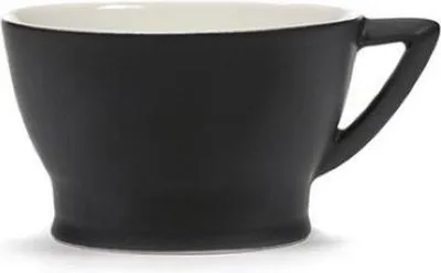Produktbild von Serax Ann Demeulemeester Ra Tasse Schwarz-Off White 22 cl