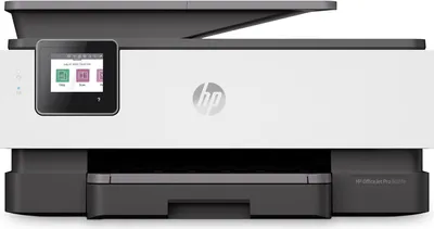Produktbild von HP OfficeJet Pro 8024e Wireless All-in-One Farbe Drucker, Instant Ink; Beidseitiger Druck, Thermal Inkjet, Farbdruck, 4800 x 1200 DPI, A4, Direktdruck, Grau