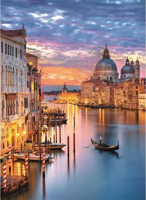 Produktbild von Clementoni High Quality Collection Lighting Venice, 500 Stück(e), Landschaft, 18 Jahr(e)