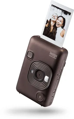 Zdjęcie produktu dla Fujifilm Instax mini LiPlay - Deep Bronze VN EX D, 1/5", 2560 x 1920 px, 86 x 54 mm, CMOS, Brąz, 28 mm