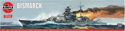 Immagine prodotto di Airfix Bismarck, Vintage Classics 1:600