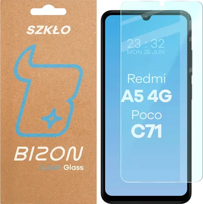 Produktbild von Gehärtetes Glas für Xiaomi Redmi A5 4G/Poco C71, Bizon Glass Clear 2