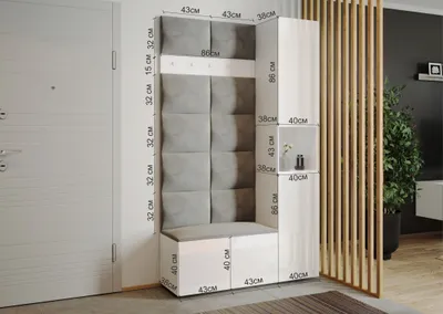 Obrázek produktu pro Věšáková stěna do předsíně BALOBA 1 - bílá / lesklá bílá