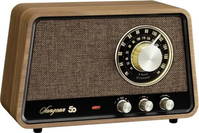 Produktbild von Sangean WR-101 Retro-Radio  Vintage Walnut