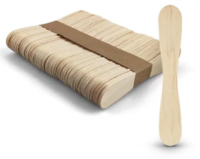 Produktbild von Holzstäbchen, 60 Stück, 9,4 cm, für kreatives Basteln und zur Dekoration