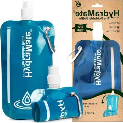 Produktbild von Faltbare Wasserflasche 750ml, leicht, flexibel, BPA-frei