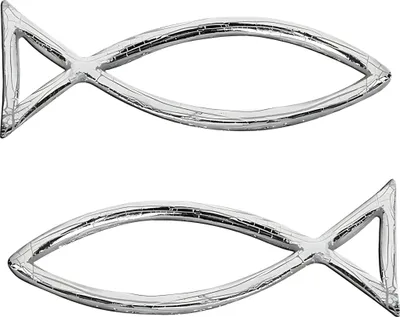 Produktbild von KNORR PRANDELL 218306026 Wachsfisch 40 x 13 mm silberfarben
