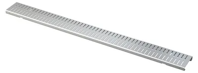 Obrázok produktu pre Rošt Alcadrain (Alcaplast) pre drenážny žľab 100 mm, nerez ADZ-R322