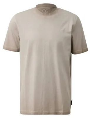 Produktbild von s.Oliver 2177454.8626.M, T-Shirt, Erwachsener, Männlich, Beige, M, Kurzärmel