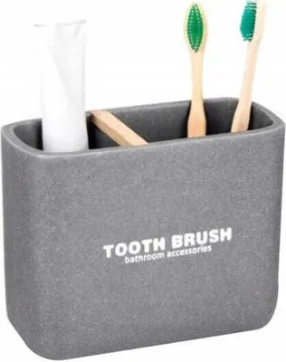 Image de Porte-brosse à dents DAKAR, gris