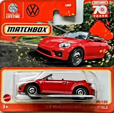 Immagine prodotto di 2023 Matchbox 2019 Volkswagen Maggiolino Cabrio rot 98/100