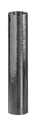 Produktbild von Kaheku Leuchter Nixon Edelstahl 7,5 cm Ø 35h für Stumpenkerze 7 cm Ø , gehämmert 758013197