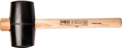 Zdjęcie produktu dla NEO TOOLS Młotek gumowy 90 mm/1200 g, trzonek hikorowy