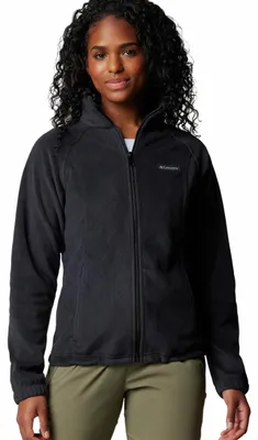 Produktbild von Columbia Damen Benton Springs Vest Fleece-Weste, Schwarz, 3X