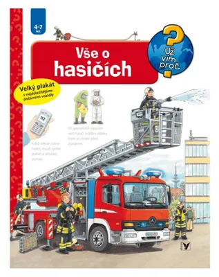 Productafbeelding van Knížka Vše o hasičích 24x28cm CZ text