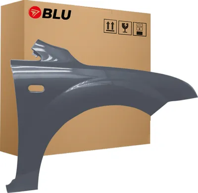 Immagine prodotto di BLU Parafango compatibile con Ford FOCUS MK2 II 2MWE Destra Grau Magnum Grey | 2004-2008 | Anteriore | Verniciato | Pronto per il montaggio | Acciaio