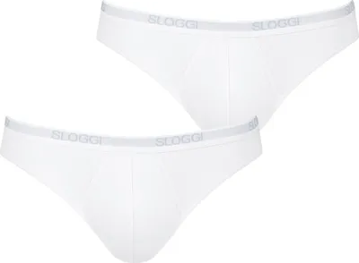 Produktbild von sloggi Herren Minislip 2-Pack Basic - WHITE - Größe 6
