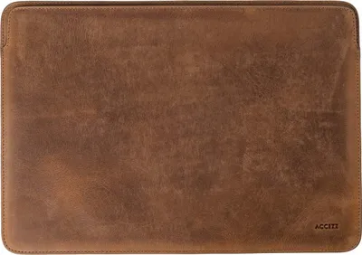 Obrázek produktu pro Accezz Kožené pouzdro na notebook MacBook 14" - pouzdro na notebook - koňaková barva