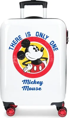 Zdjęcie produktu dla JOUMMABAGS Walizka podróżna ABS Mickey Magic tylko jedna, tworzywo ABS, 55 cm