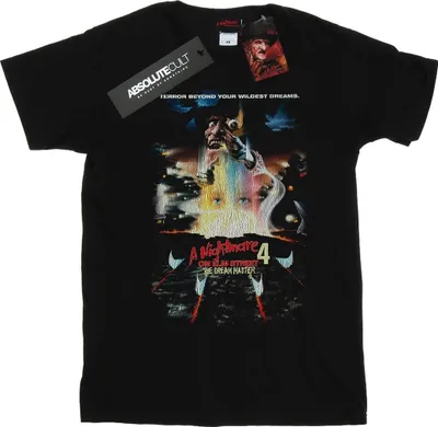 Image de A Nightmare On Elm Street - "The Dream Master" T-shirt pour homme BI51631 (M) (Noir)