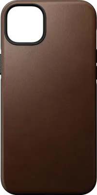 Immagine prodotto di Nomad Custodia moderna in pelle per iPhone 14 Plus Marrone rustico