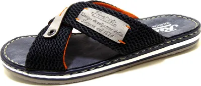 Produktbild von Rieker Pantoletten Uni 362D3231353339 Blau 40 EU