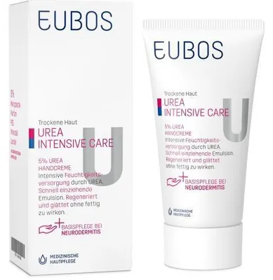 Produktbild von Eubos Urea Intensive Care 5% Handcreme 75 ml