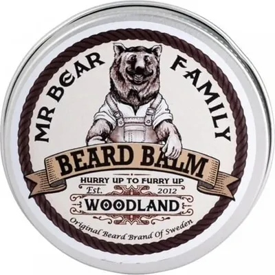 Image de Baume à barbe Mr Bear Family Woodland 60ml